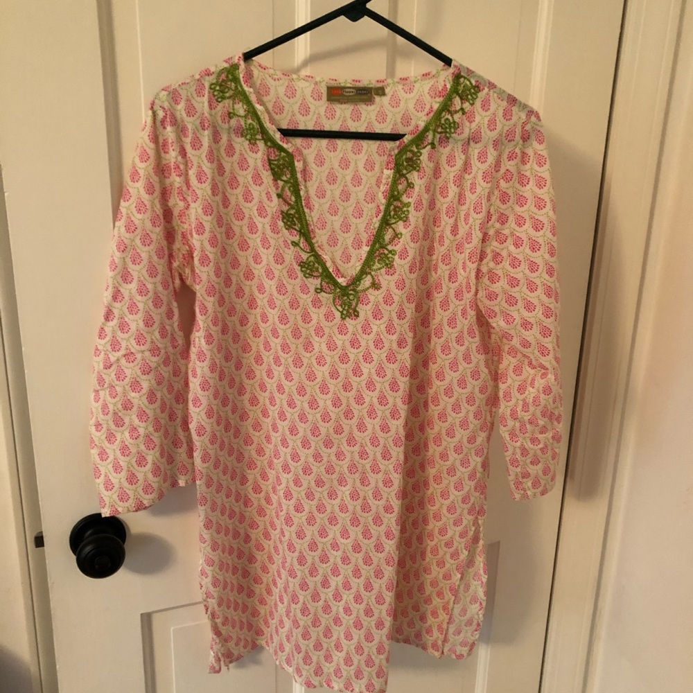 Rock Flower Paper tunic